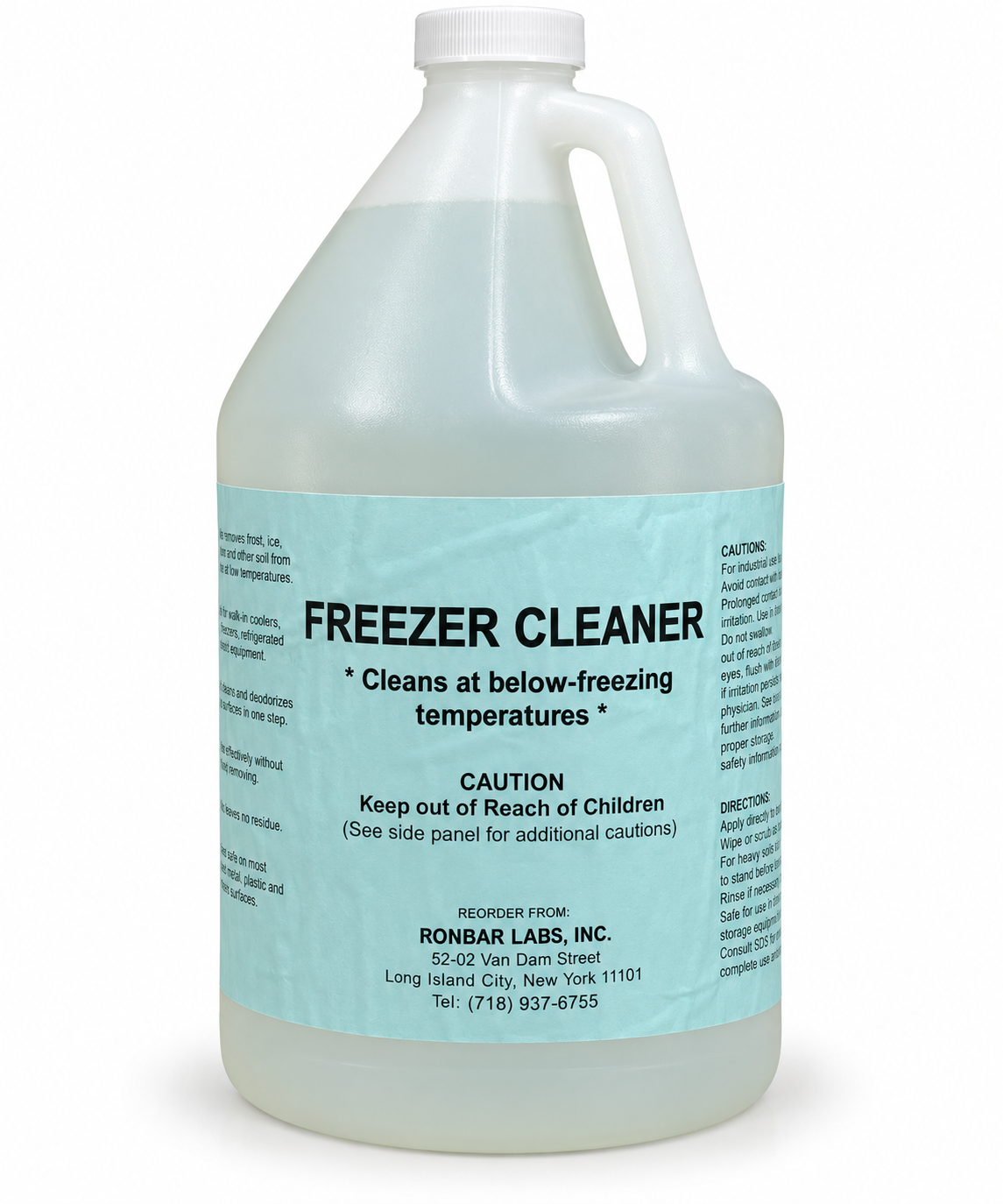 Freezer Cleaner for Walk-In Coolers and Refrigeration Units by Ronbar Laboratories