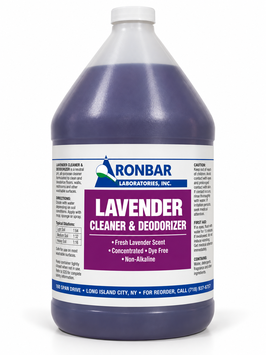 Fresh & Fabulous Lavender Cleaner & Deodorizer by Ronbar Labs