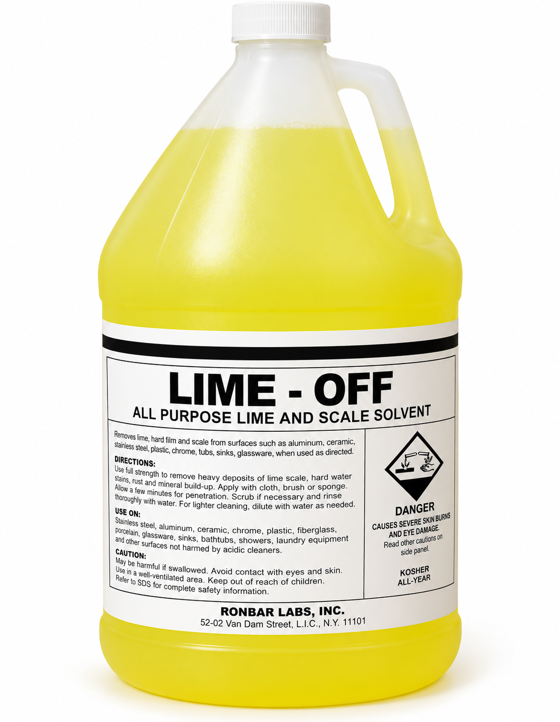 Lime-Off All Purpose Lime and Scale Solvent by Ronbar Labs