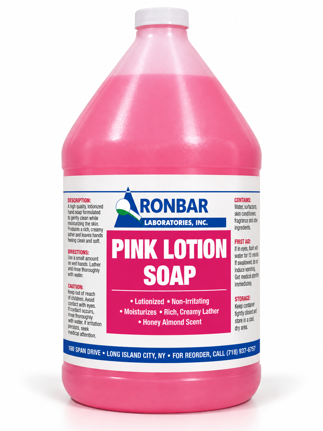 Pink Lotion Hand Soap by Ronbar Labs