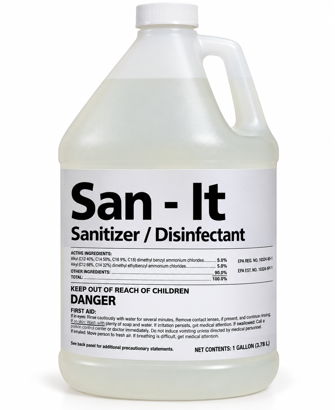 Ronbar Quat Detergent Sanitizer Disinfectant by Ronbar Laboratories