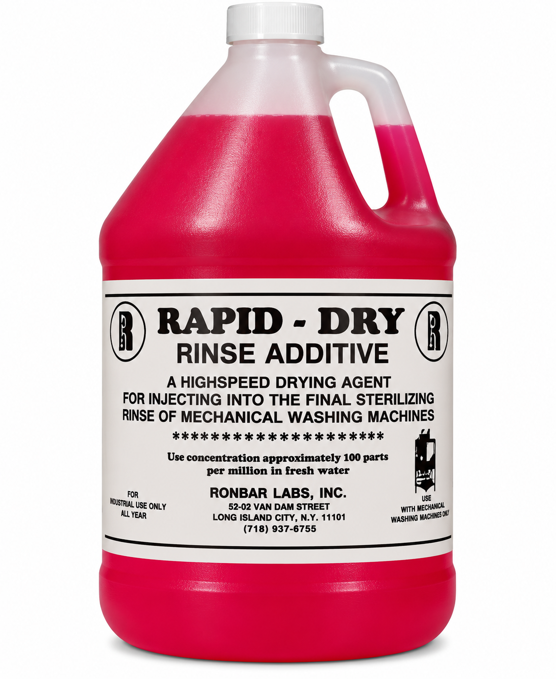 Rapid-Dry Rinse Additive by Ronbar Laboratories