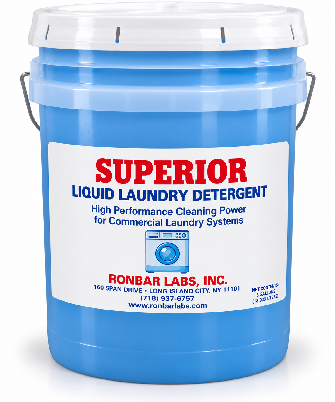 Superior Liquid Laundry Detergent by Ronbar Labs