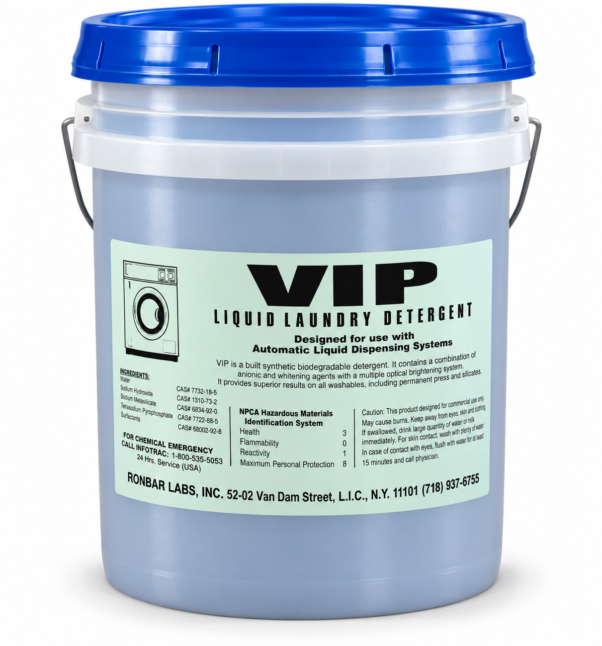 VIP Liquid Laundry Detergent by Ronbar Labs